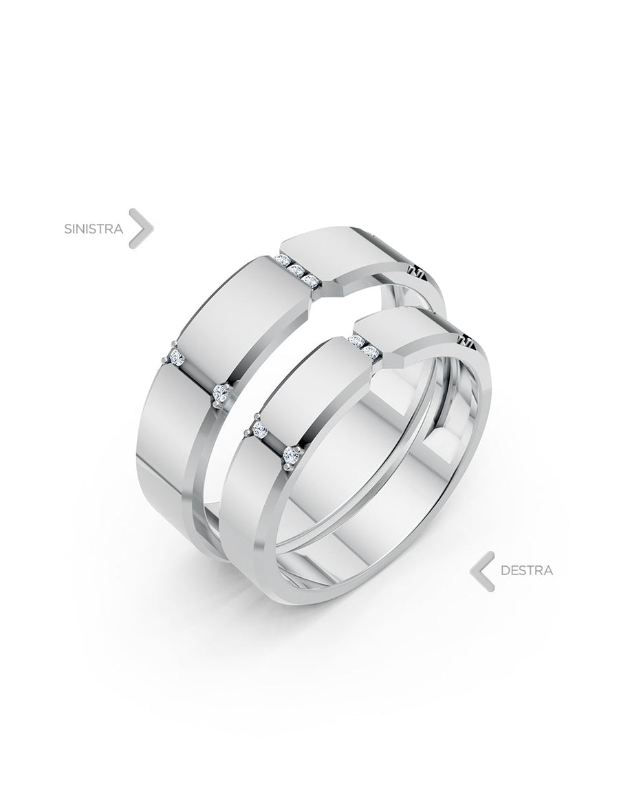 Argolla de matrimonio - unión perfecta - UNITI197