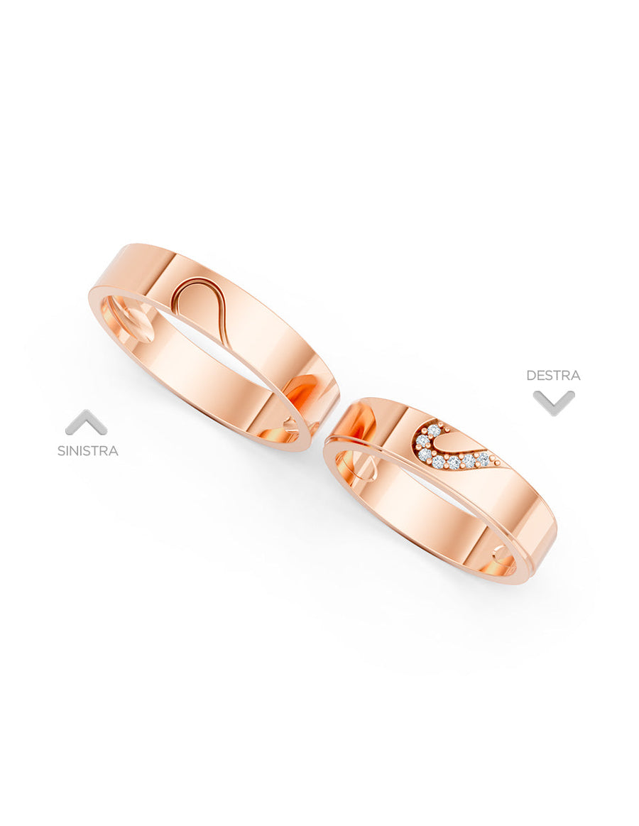 Argolla de matrimonio - unión perfecta - UNITI198