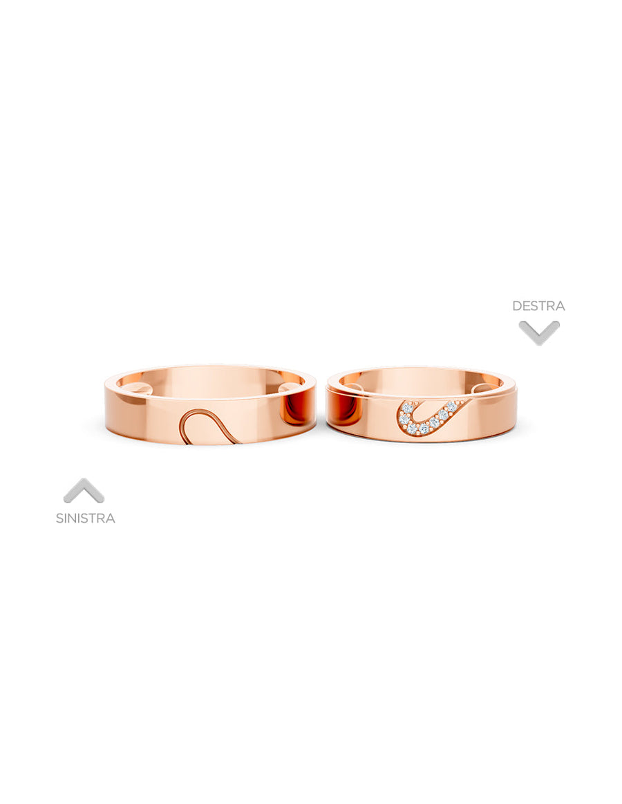 Argolla de matrimonio - unión perfecta - UNITI198