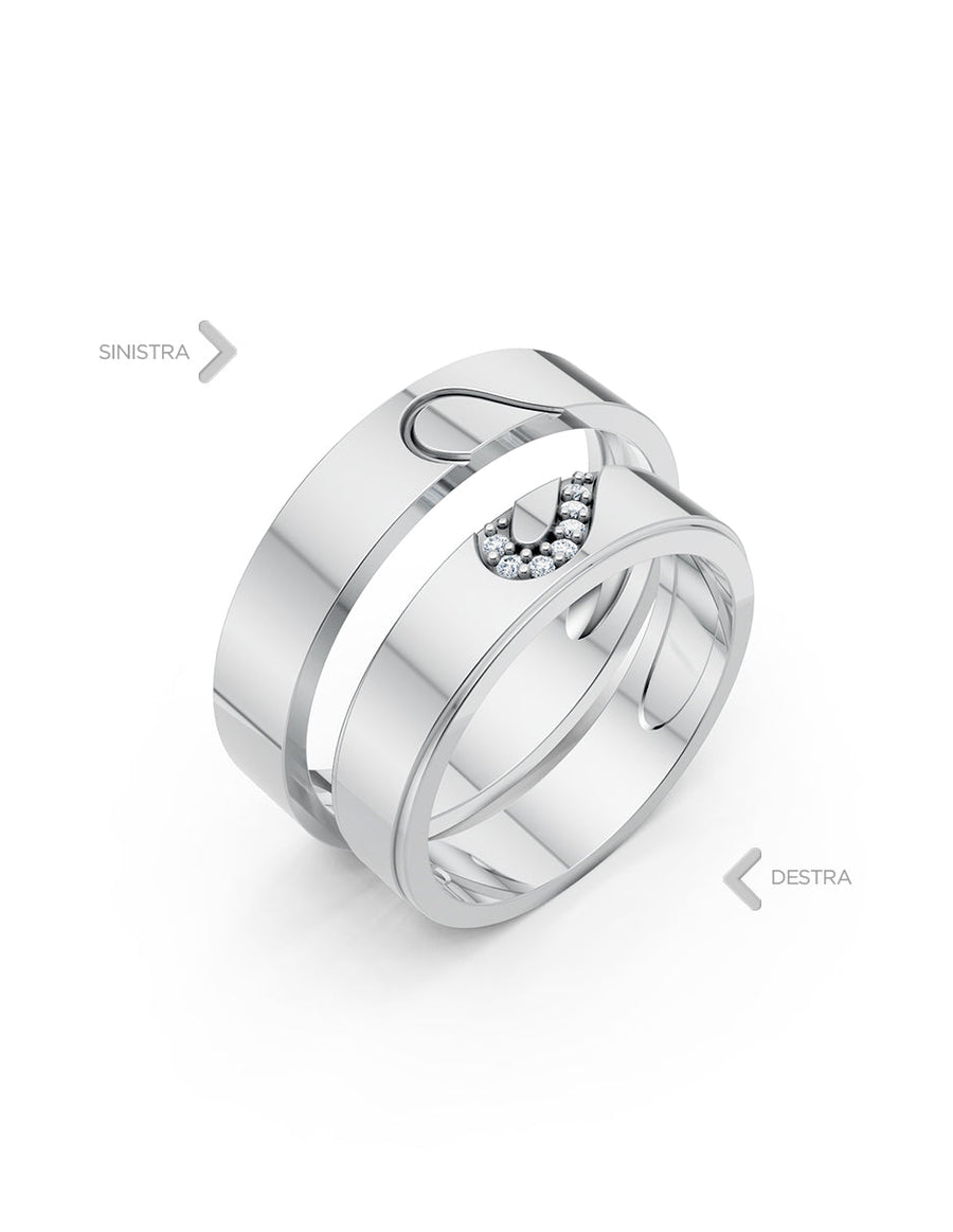 Argolla de matrimonio - unión perfecta - UNITI198
