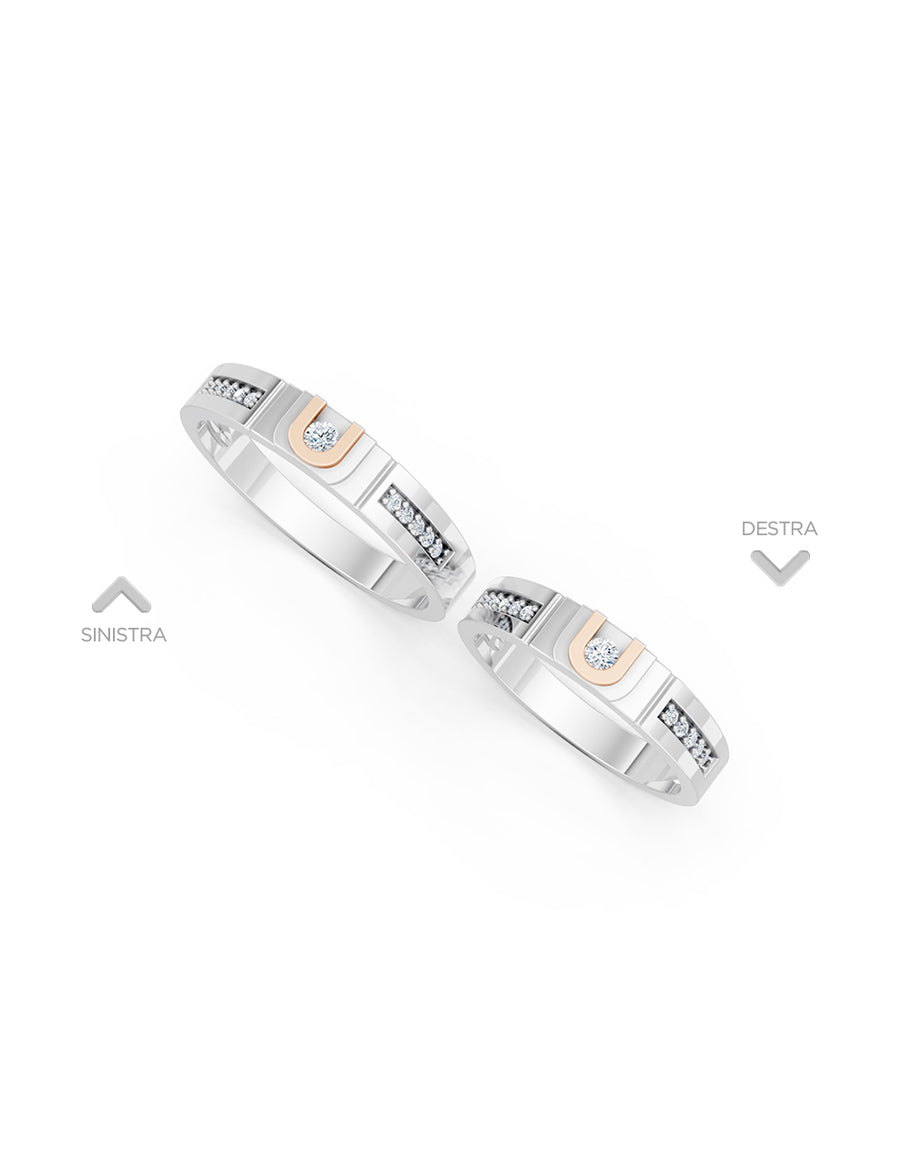 Argolla de matrimonio - unión perfecta - UNITI199