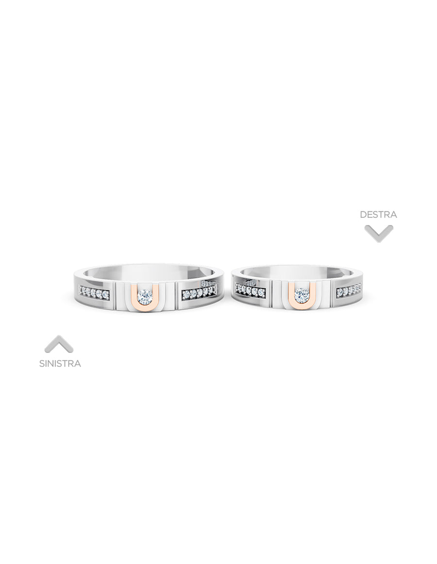 Argolla de matrimonio - unión perfecta - UNITI199