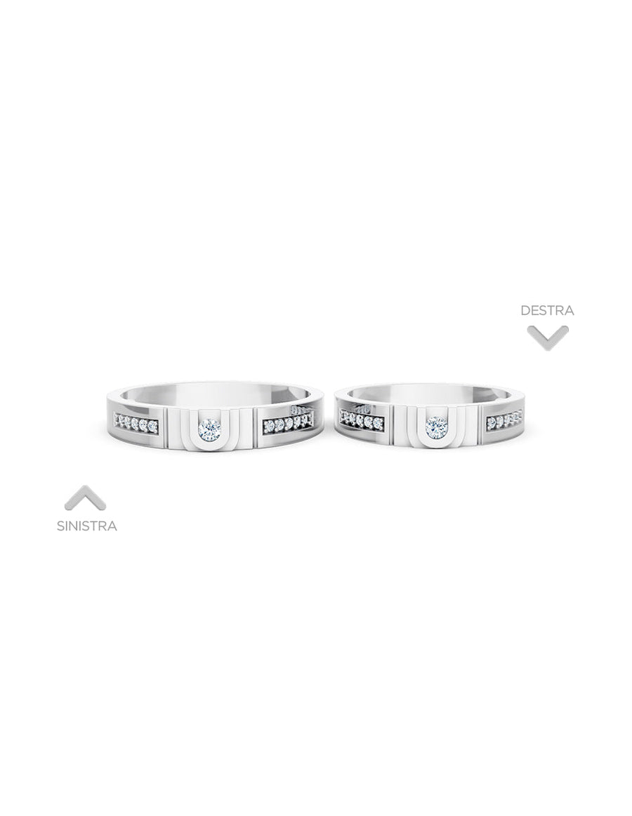 Argolla de matrimonio - unión perfecta - UNITI199
