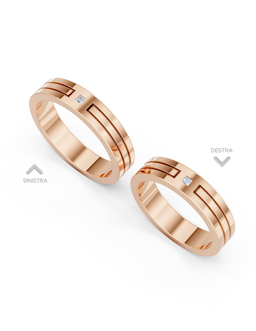 Argolla de matrimonio - unión perfecta - UNITI2