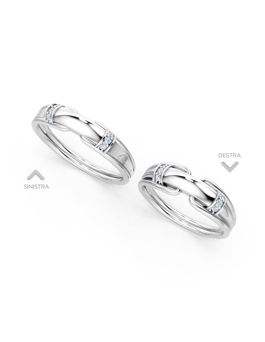 Argolla de matrimonio - unión perfecta - UNITI20