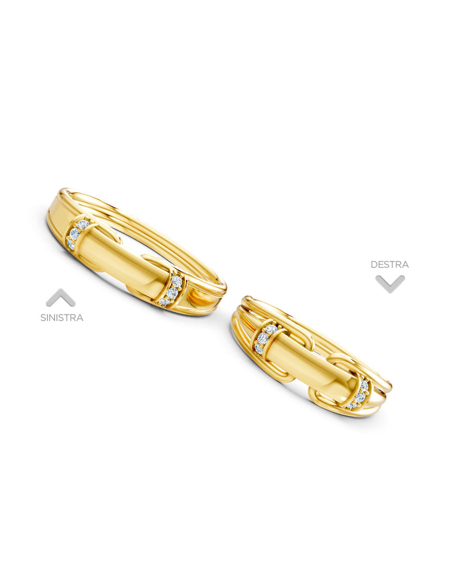 Argolla de matrimonio - unión perfecta - UNITI20