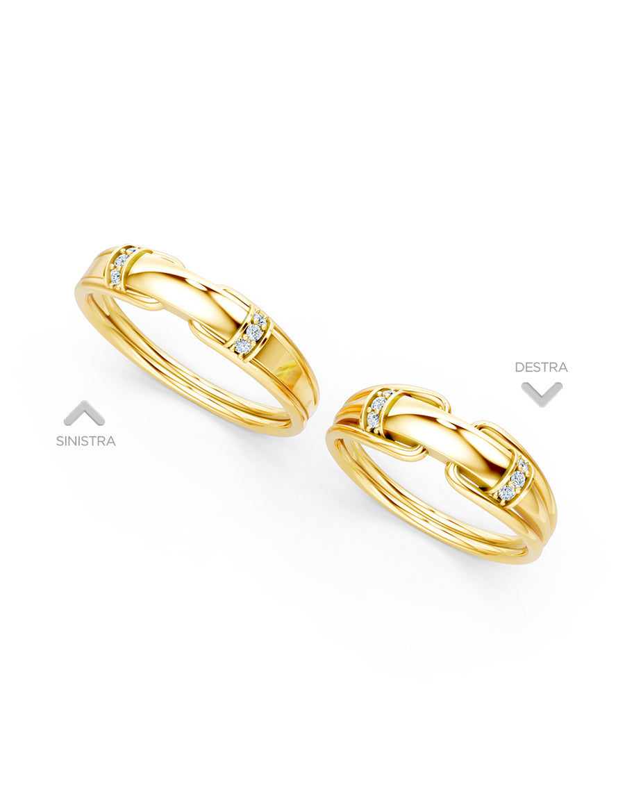 Argolla de matrimonio - unión perfecta - UNITI20