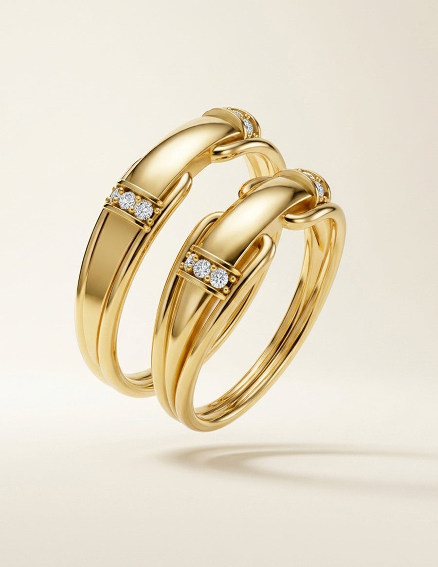 Argolla de matrimonio - unión perfecta - UNITI20