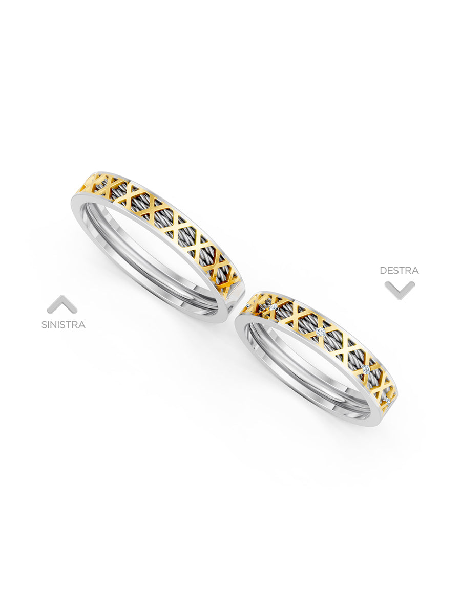 Argolla de matrimonio - unión perfecta - UNITI200