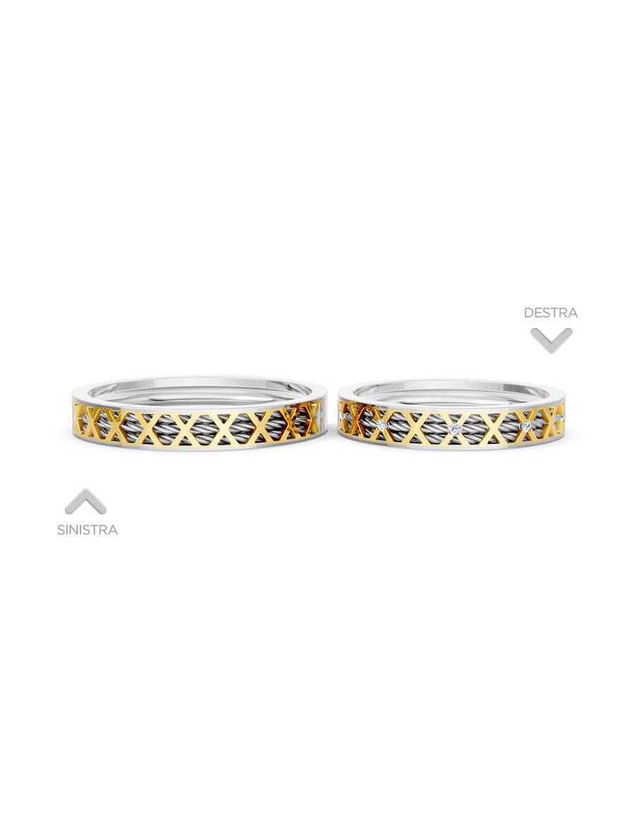 Argolla de matrimonio - unión perfecta - UNITI200