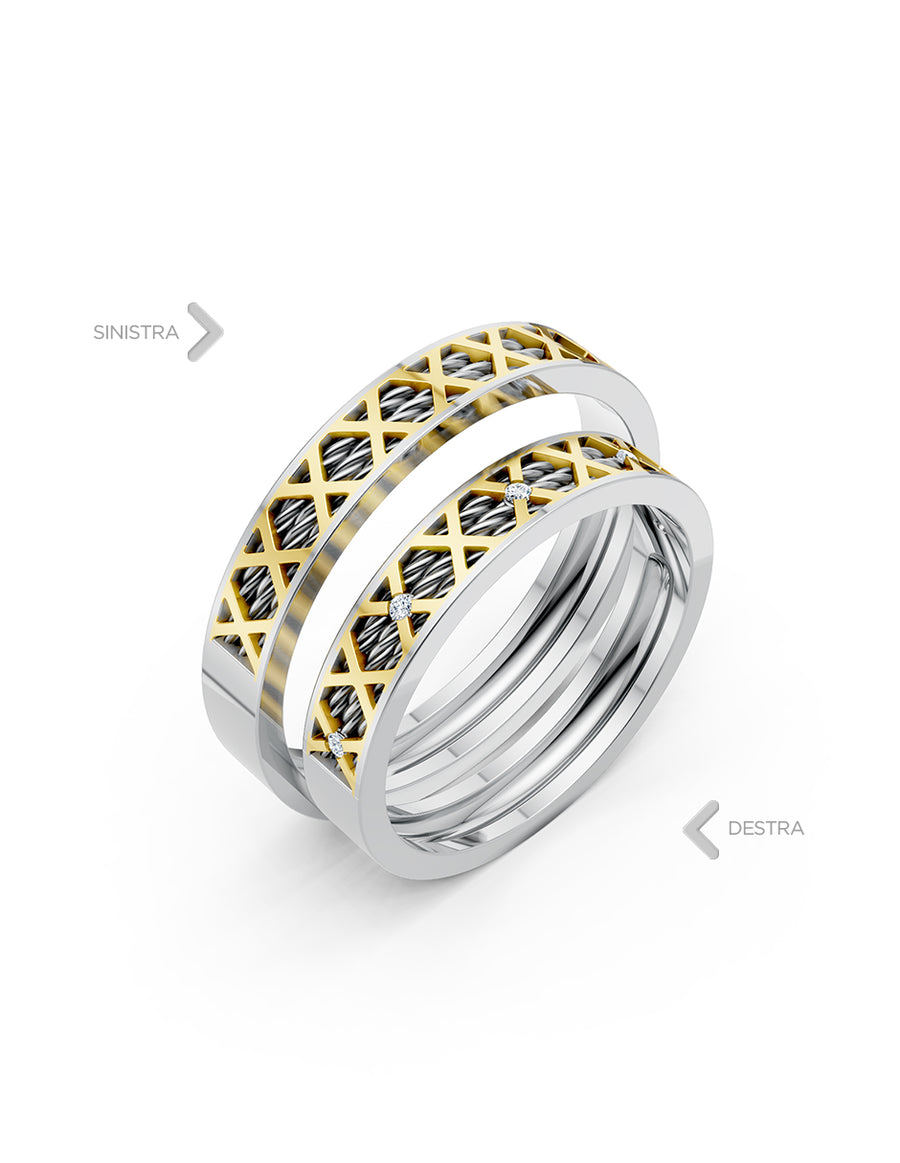 Argolla de matrimonio - unión perfecta - UNITI200
