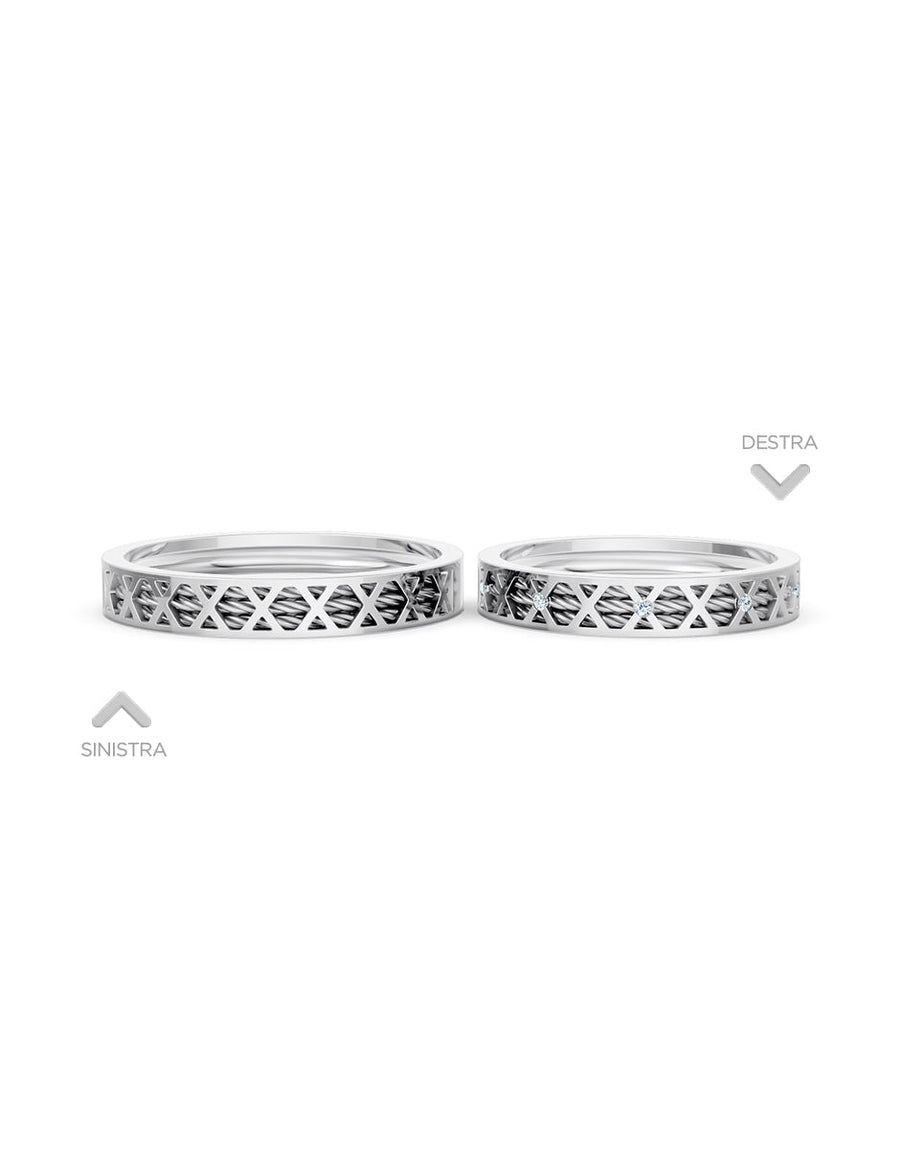 Argolla de matrimonio - unión perfecta - UNITI200