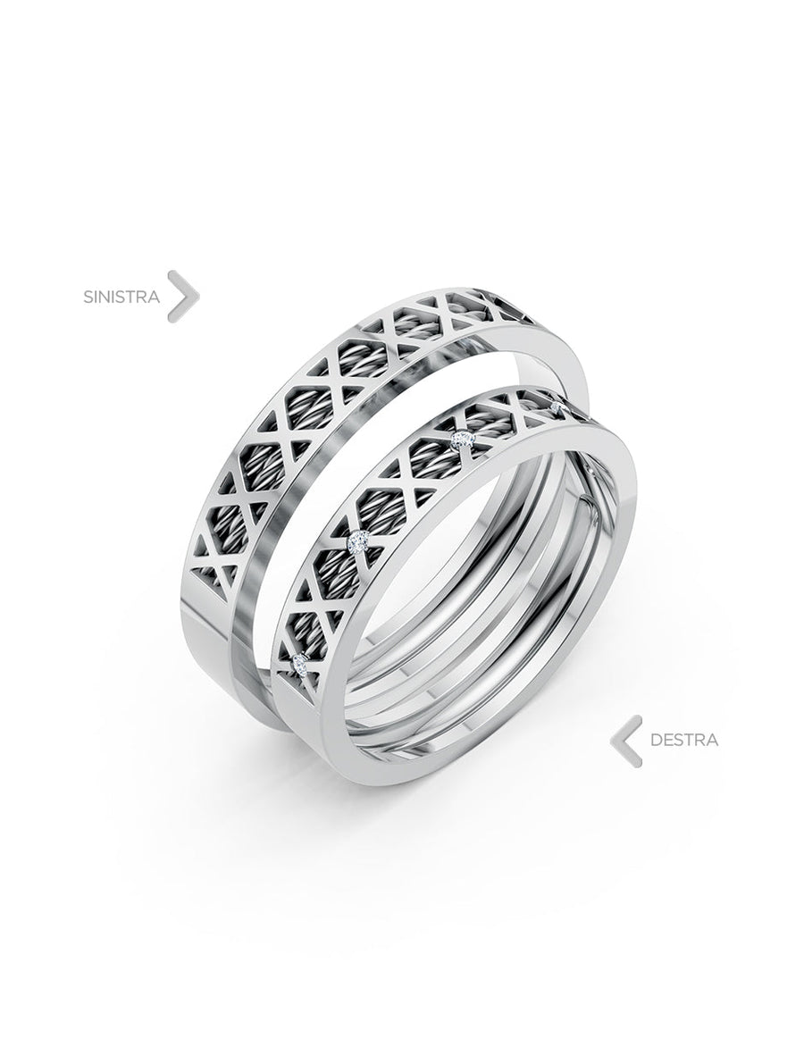 Argolla de matrimonio - unión perfecta - UNITI200