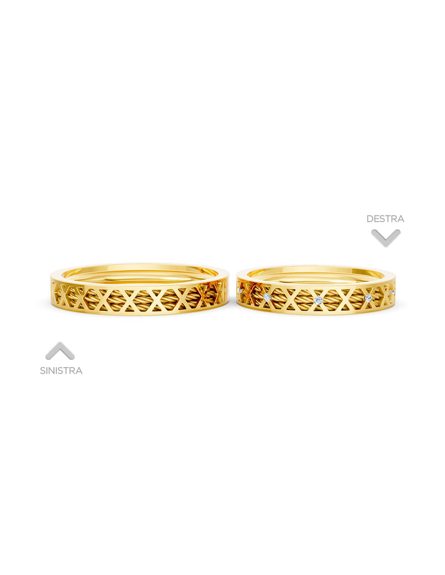 Argolla de matrimonio - unión perfecta - UNITI200