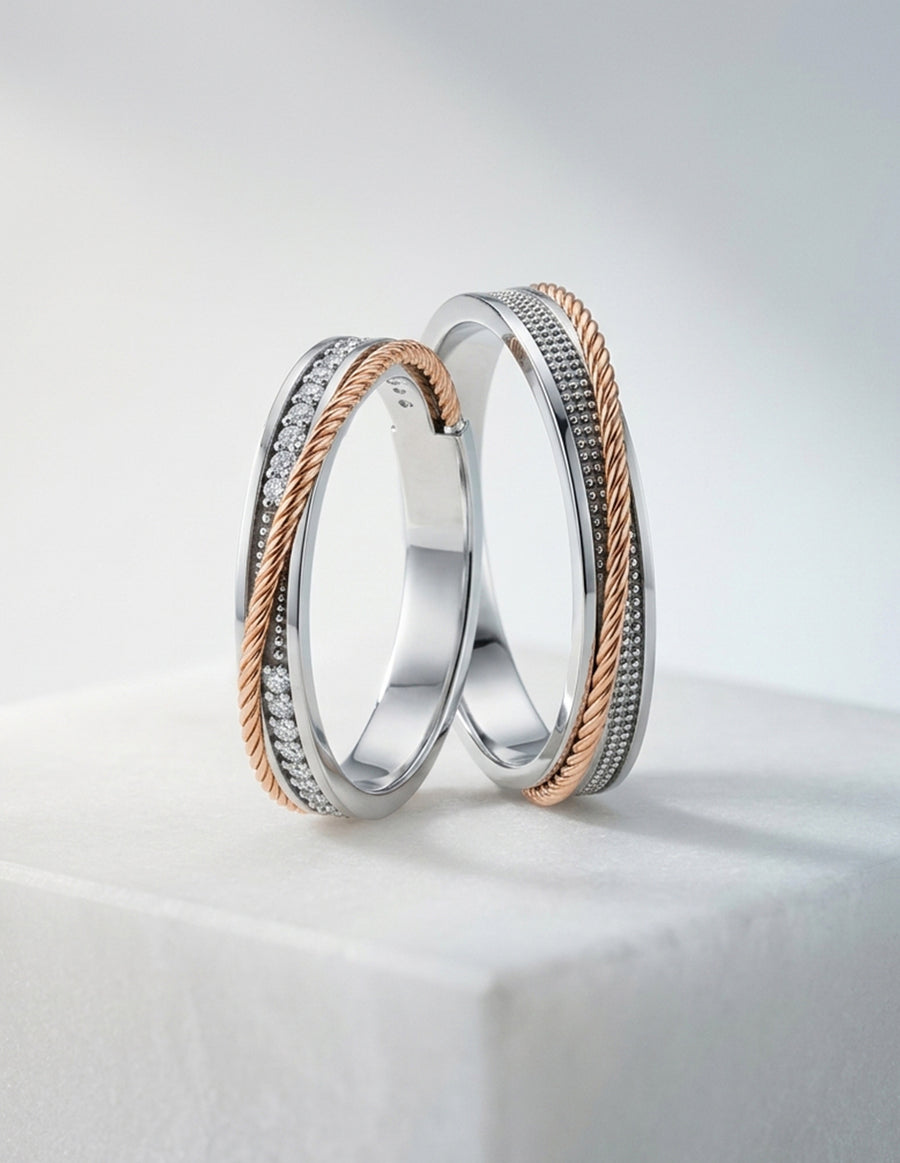 Argolla de matrimonio - unión perfecta - UNITI201