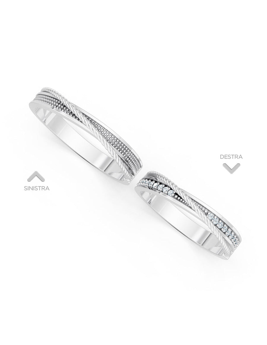 Argolla de matrimonio - unión perfecta - UNITI201