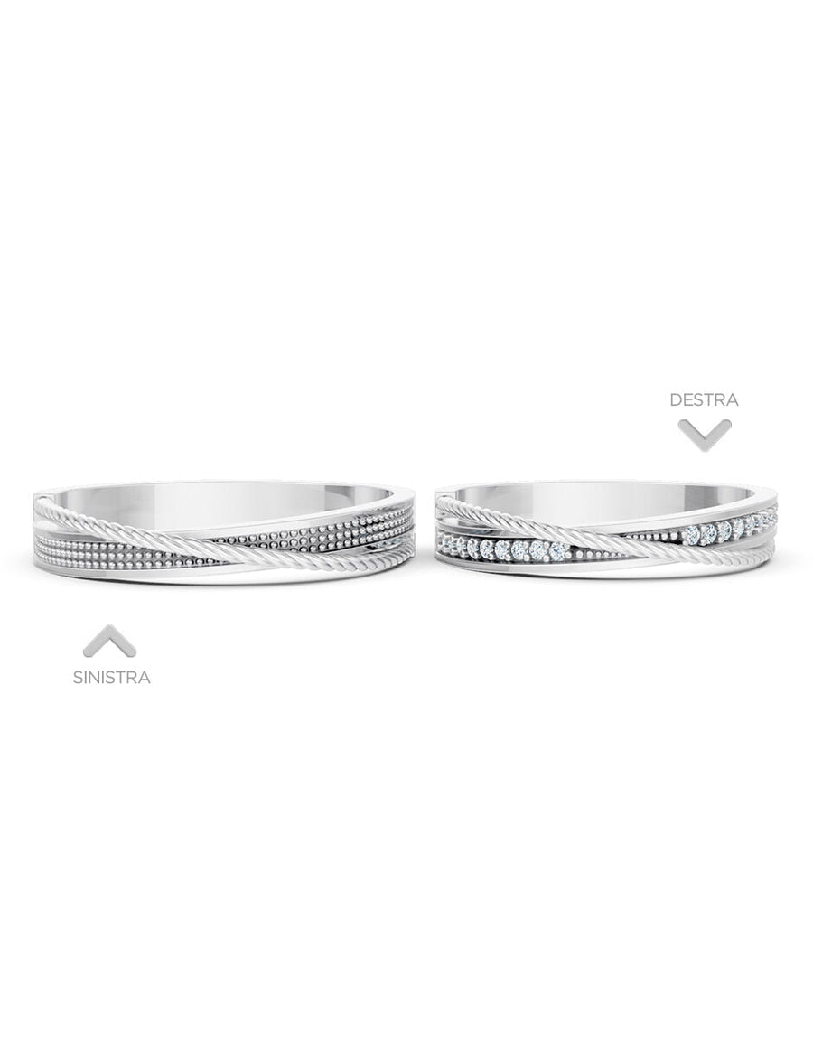 Argolla de matrimonio - unión perfecta - UNITI201