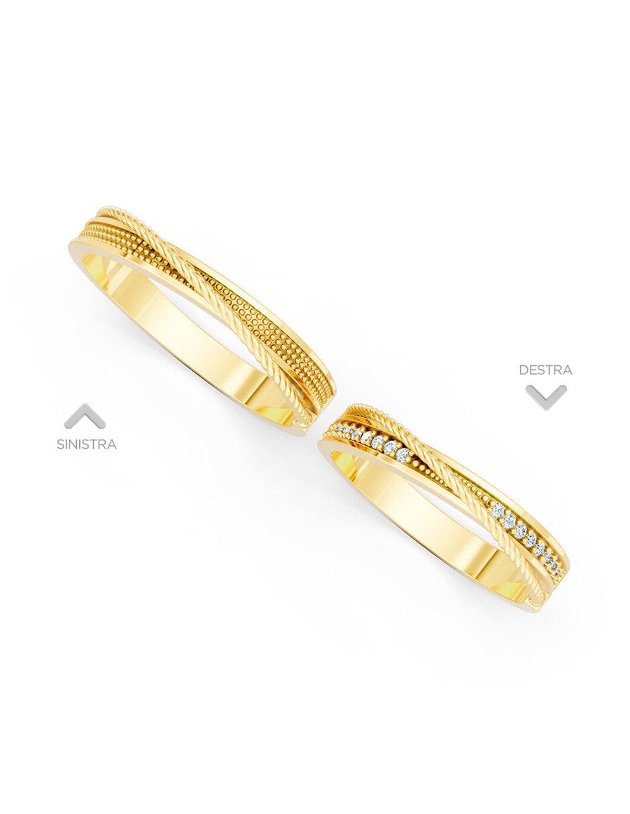 Argolla de matrimonio - unión perfecta - UNITI201