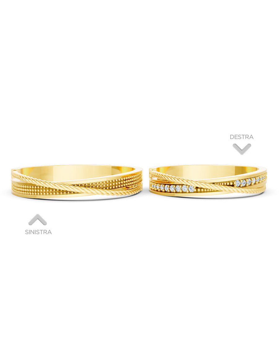 Argolla de matrimonio - unión perfecta - UNITI201