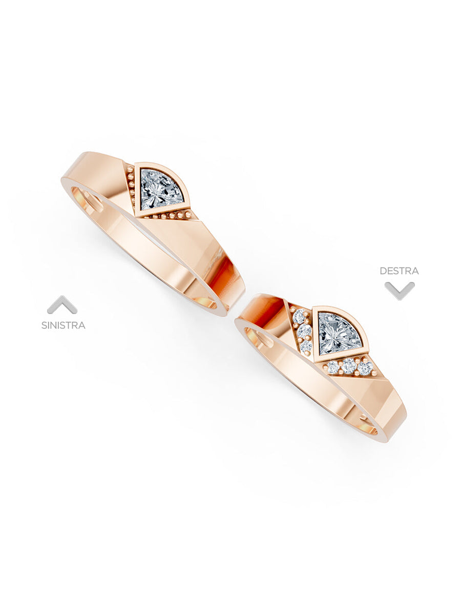 Argolla de matrimonio - unión perfecta - UNITI202
