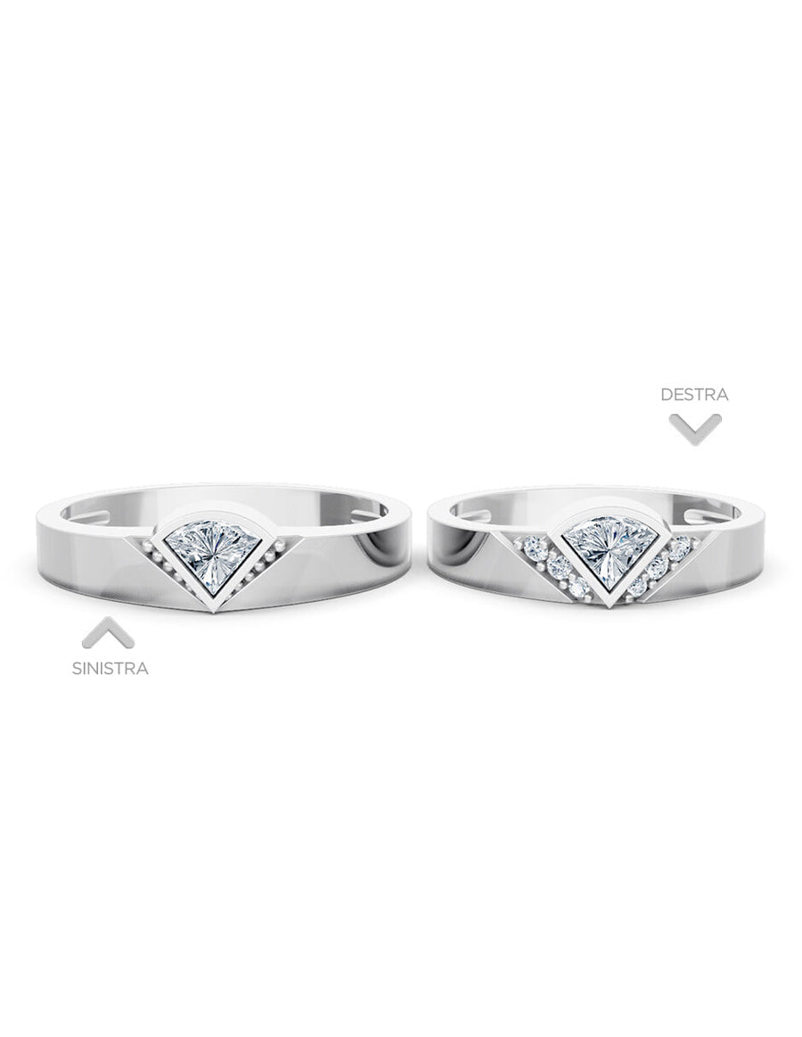 Argolla de matrimonio - unión perfecta - UNITI202