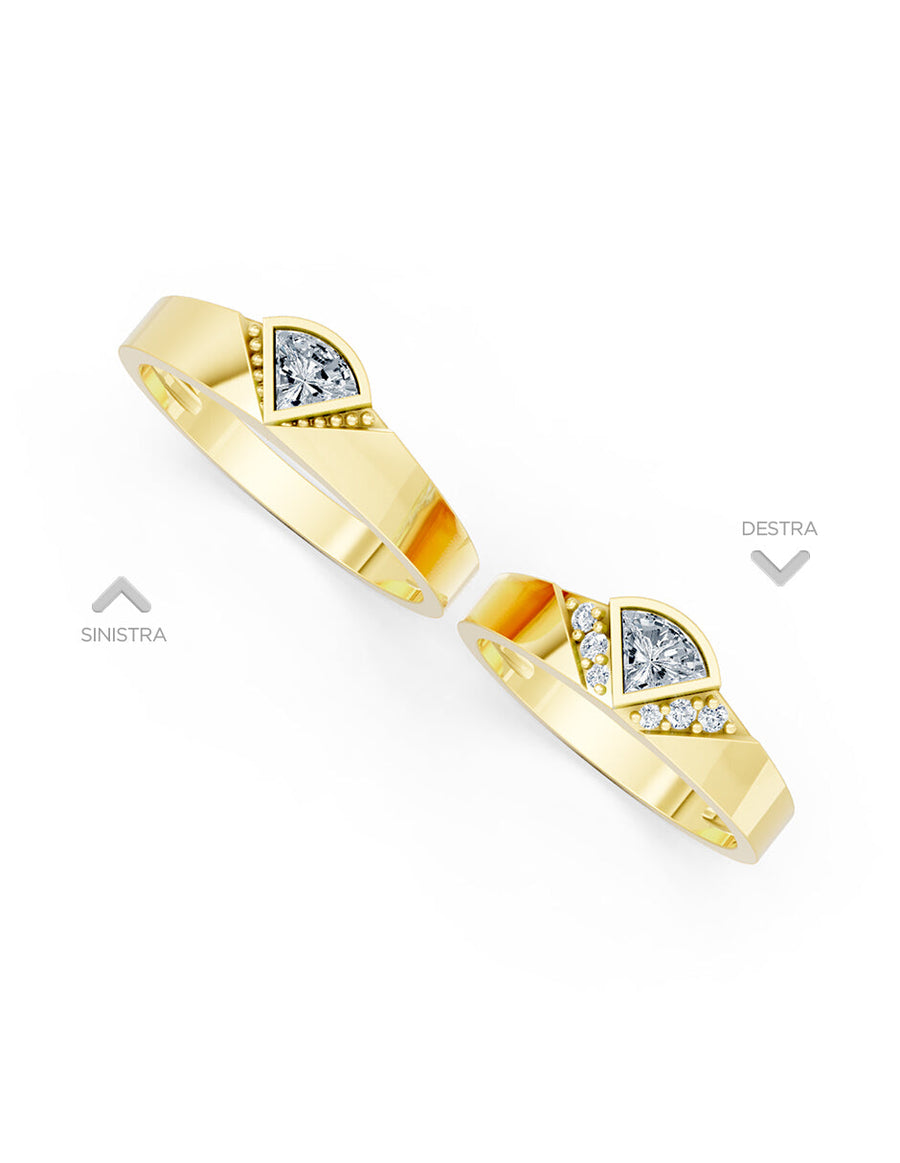Argolla de matrimonio - unión perfecta - UNITI202