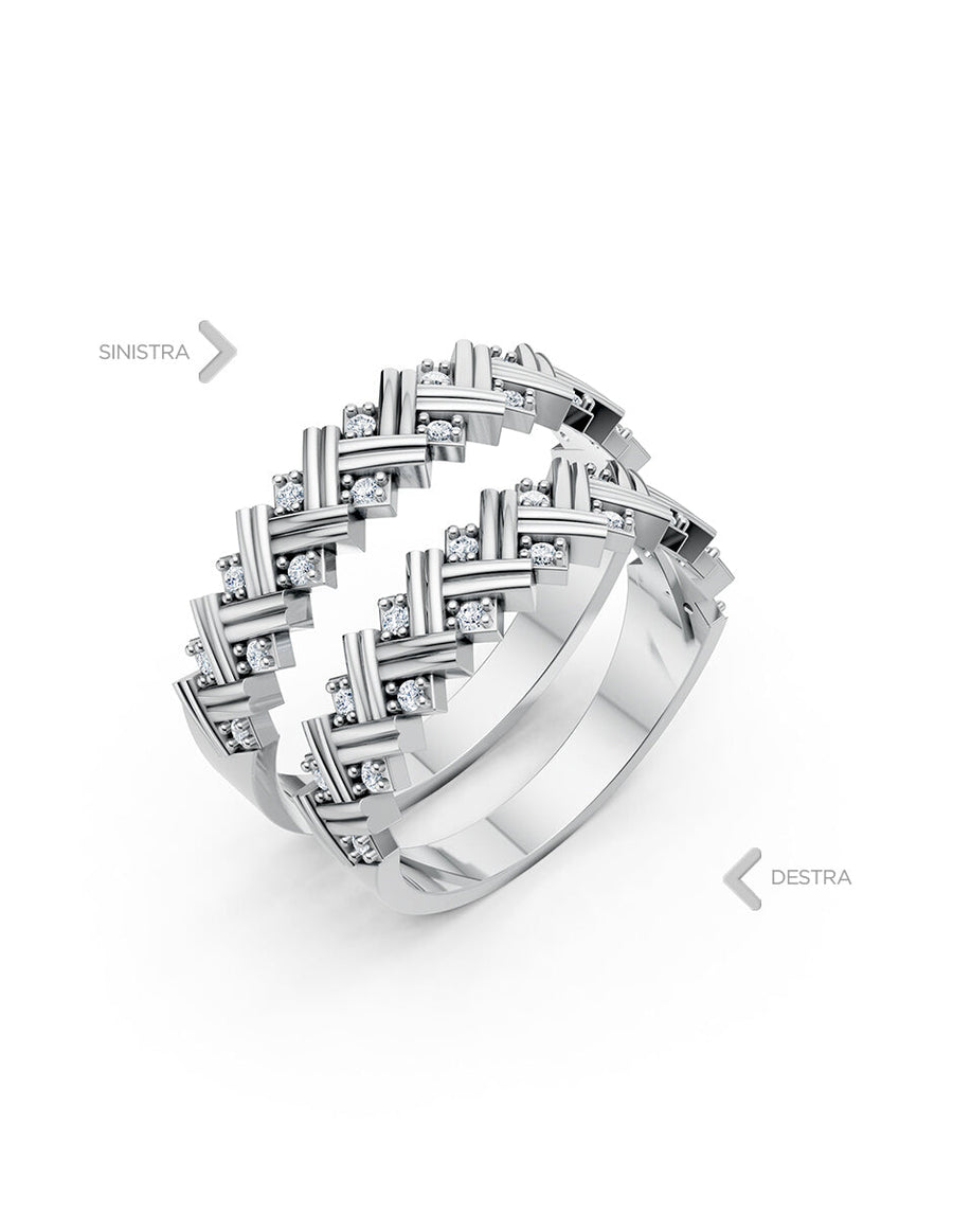 Argolla de matrimonio - unión perfecta - UNITI204