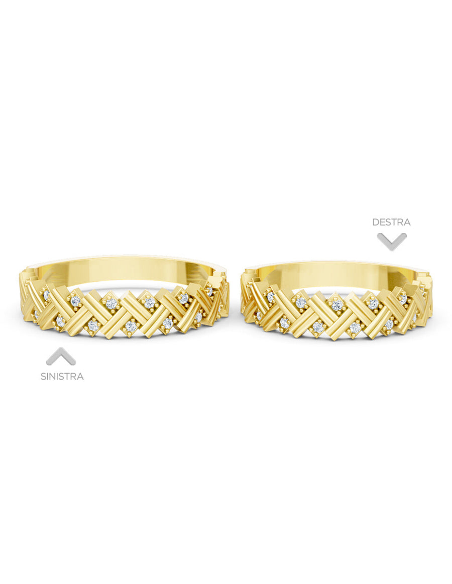 Argolla de matrimonio - unión perfecta - UNITI204