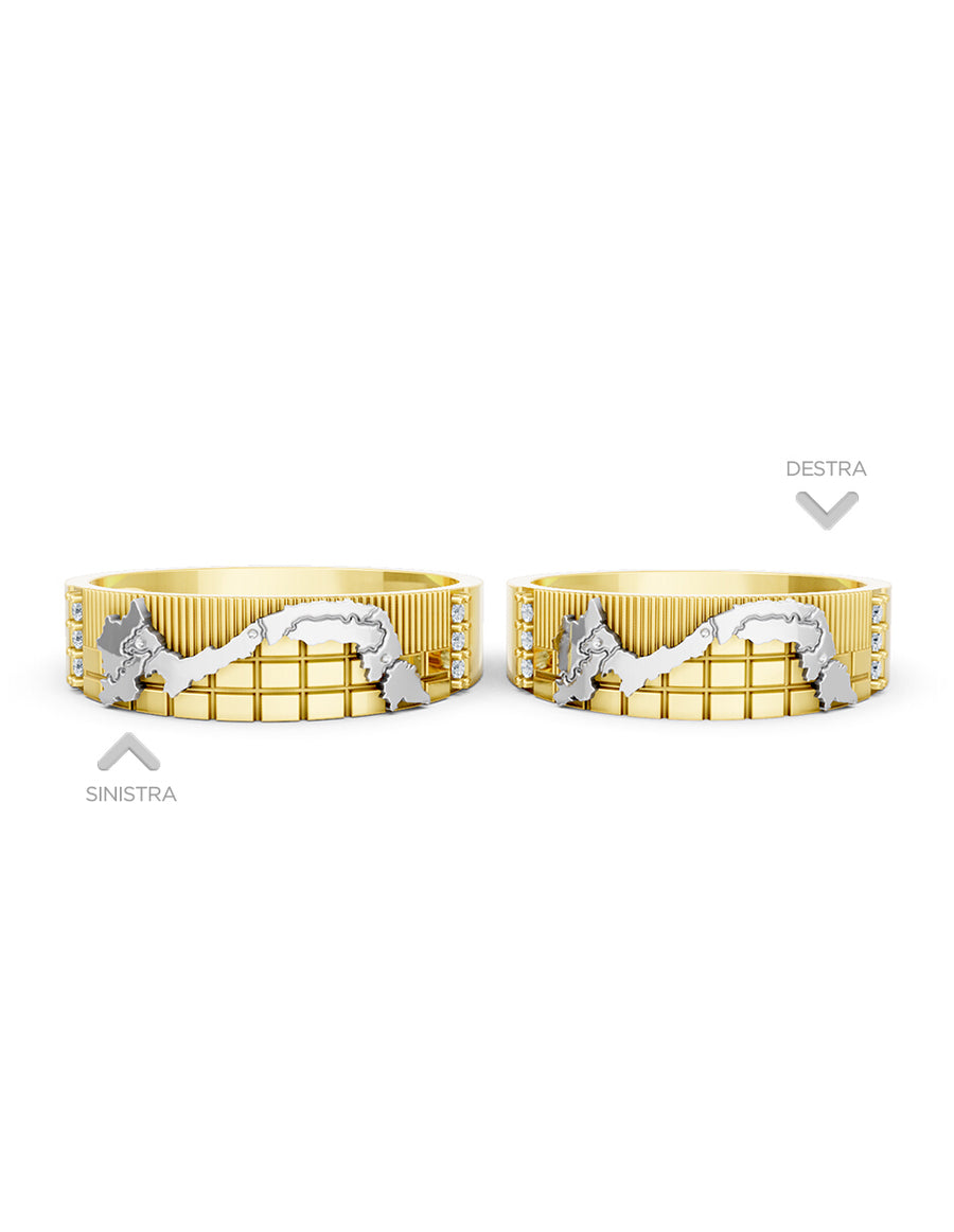 Argolla de matrimonio - unión perfecta - UNITI205