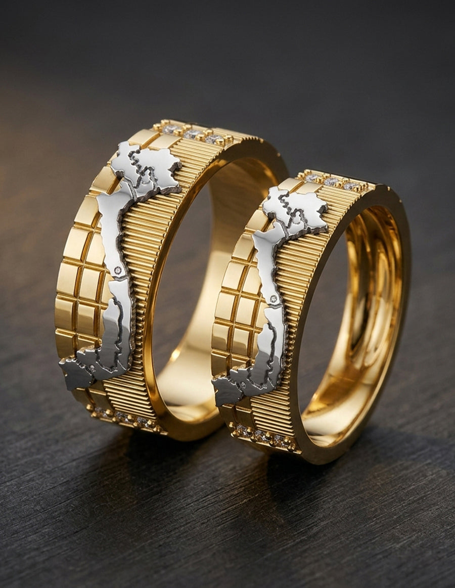 Argolla de matrimonio - unión perfecta - UNITI205