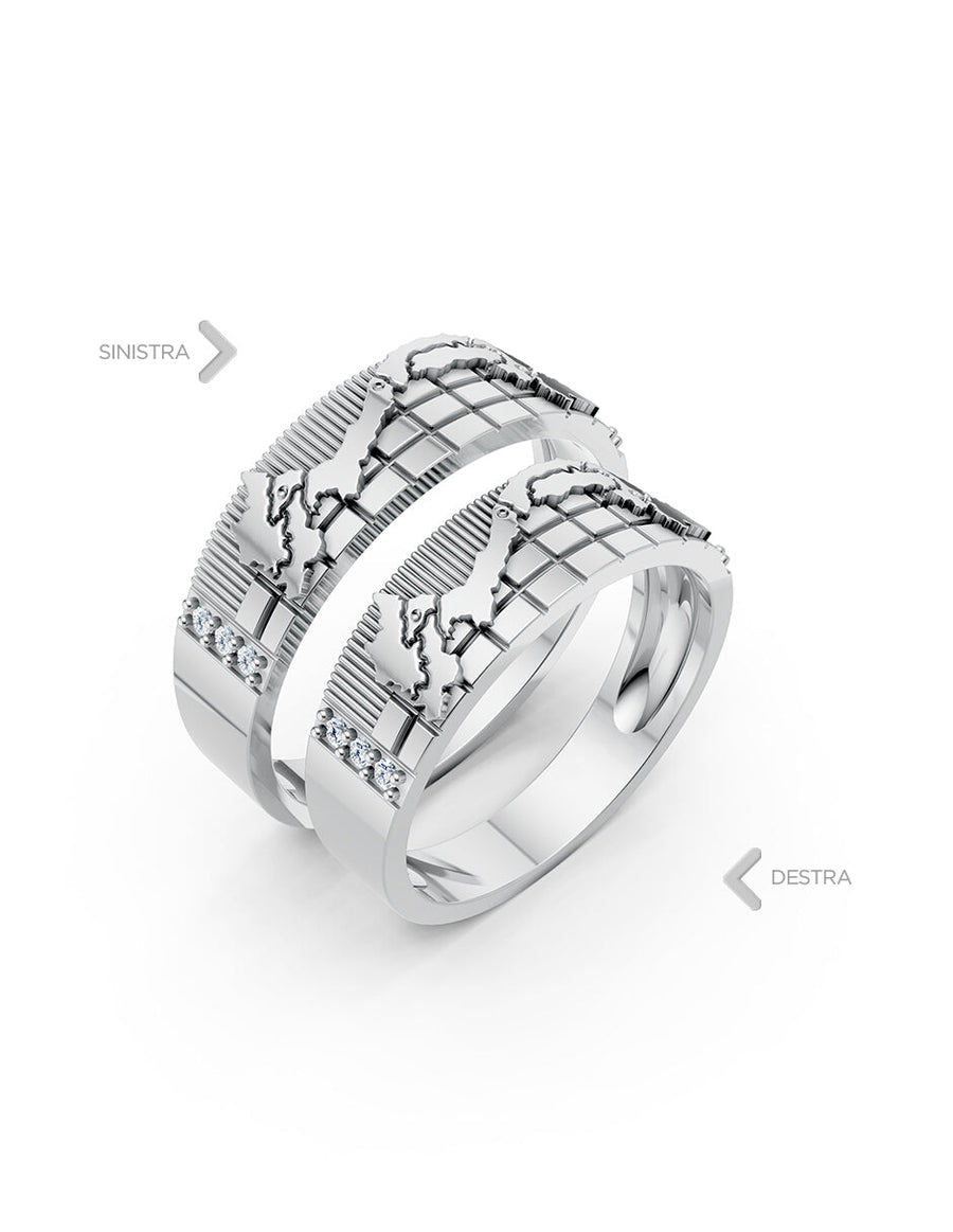 Argolla de matrimonio - unión perfecta - UNITI205