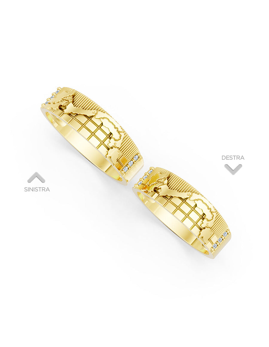 Argolla de matrimonio - unión perfecta - UNITI205