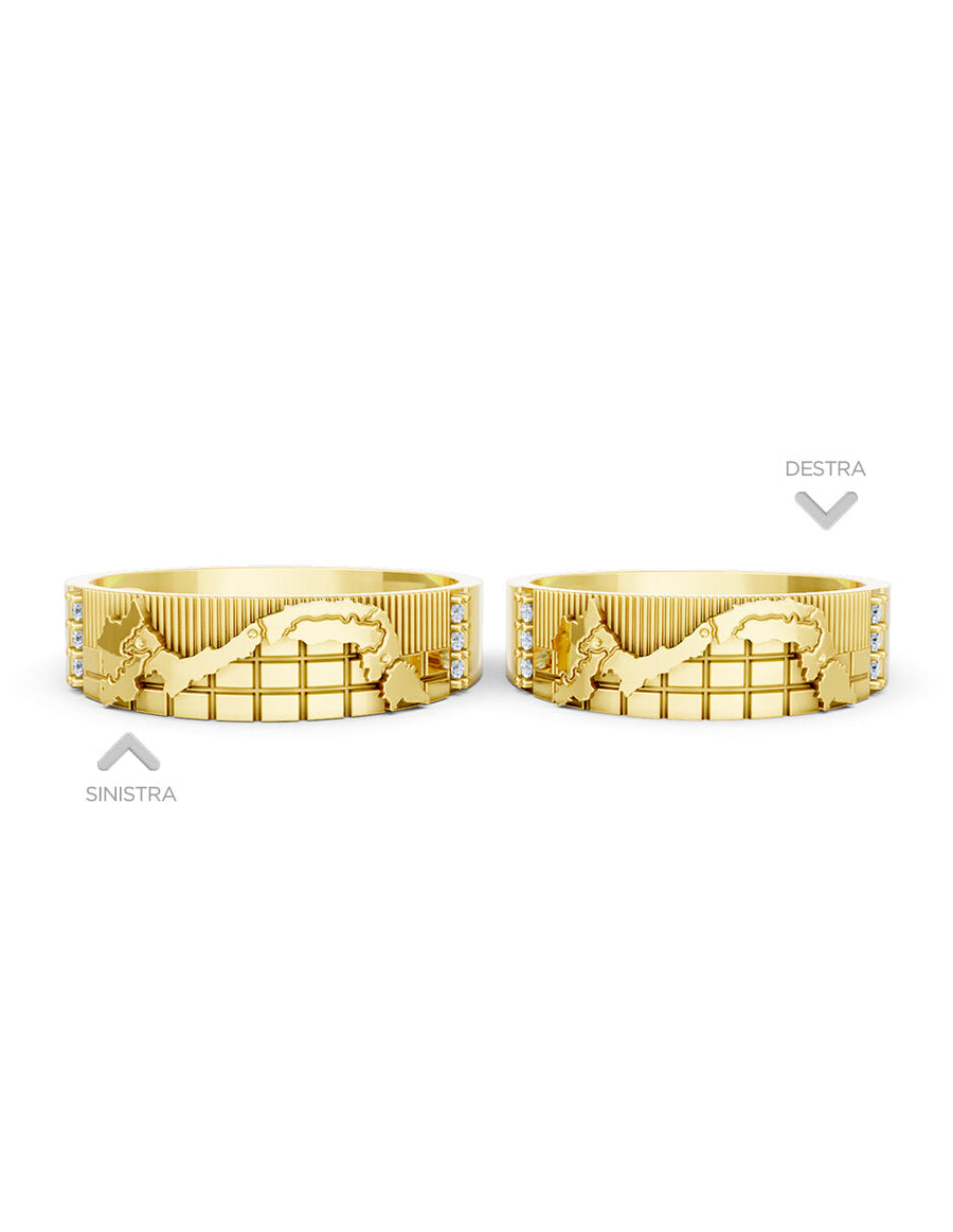 Argolla de matrimonio - unión perfecta - UNITI205