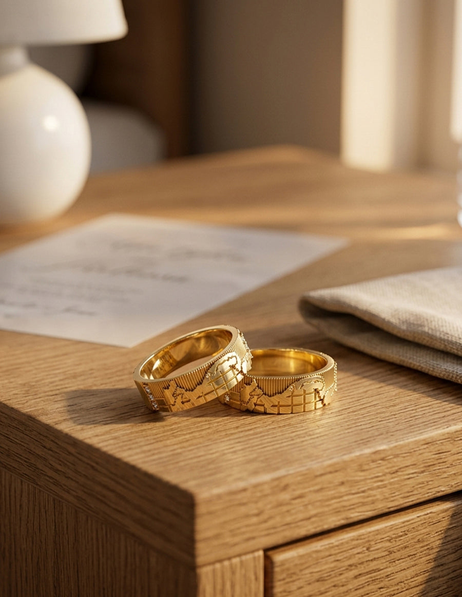 Argolla de matrimonio - unión perfecta - UNITI205