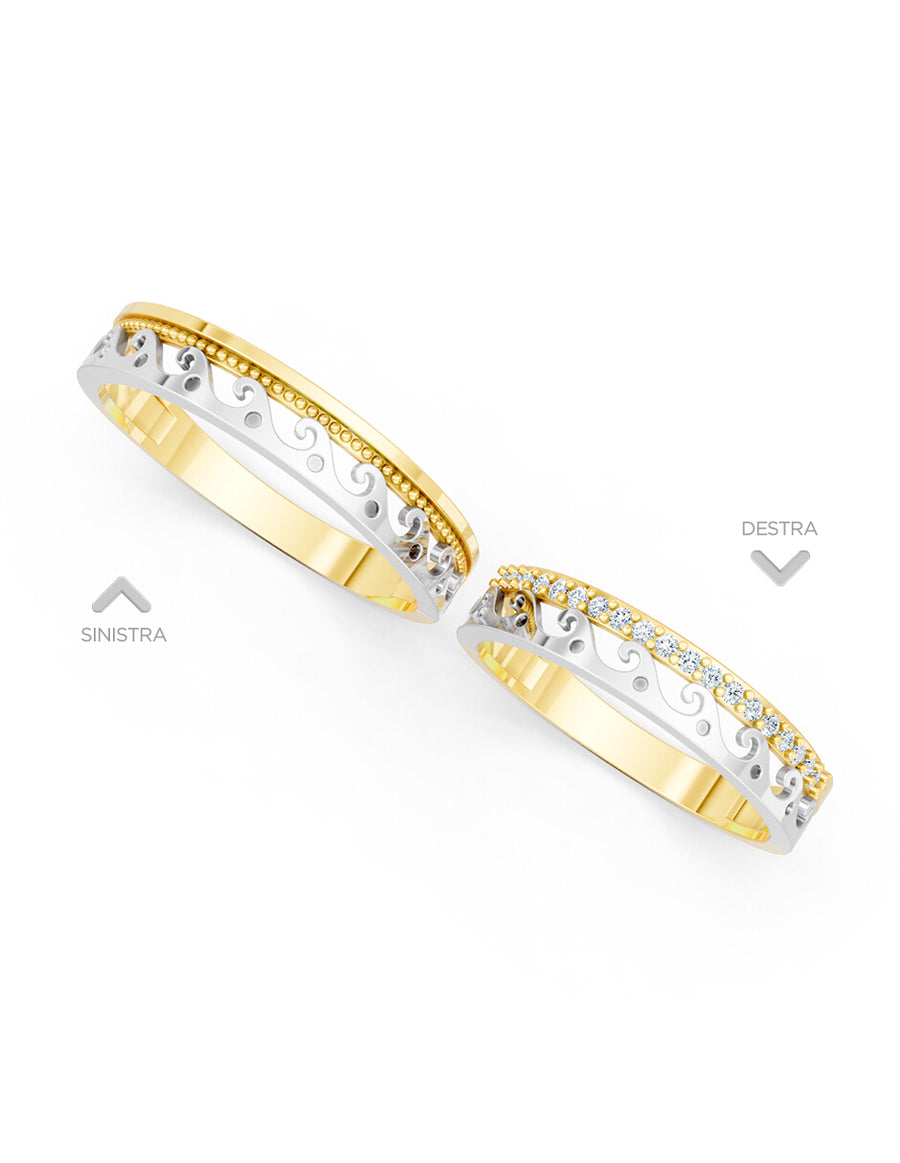 Argolla de matrimonio - unión perfecta - UNITI206