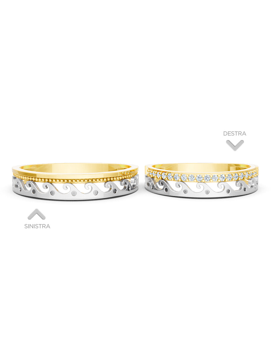 Argolla de matrimonio - unión perfecta - UNITI206