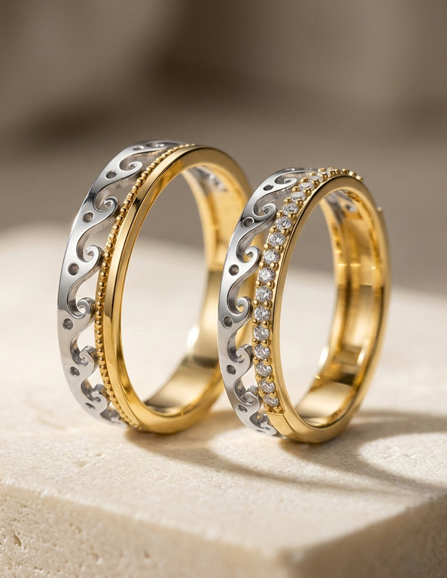 Argolla de matrimonio - unión perfecta - UNITI206