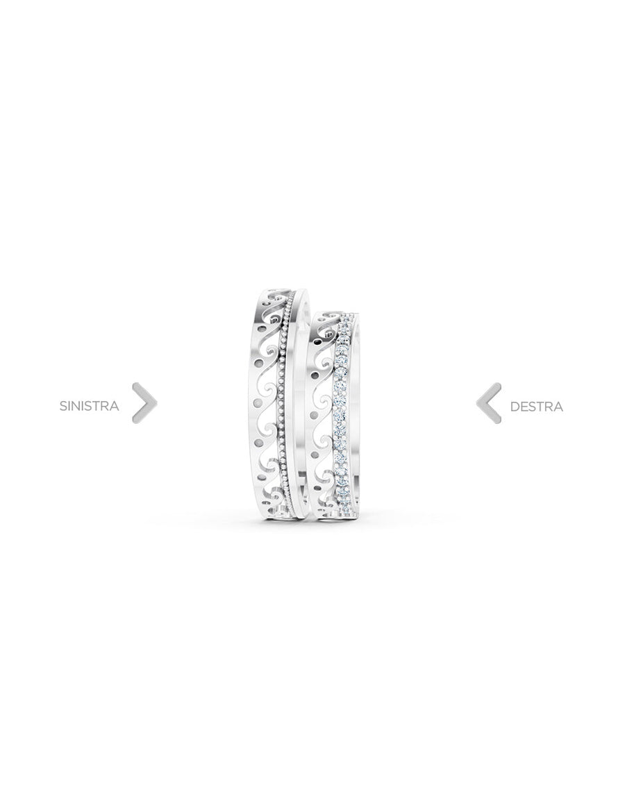 Argolla de matrimonio - unión perfecta - UNITI206