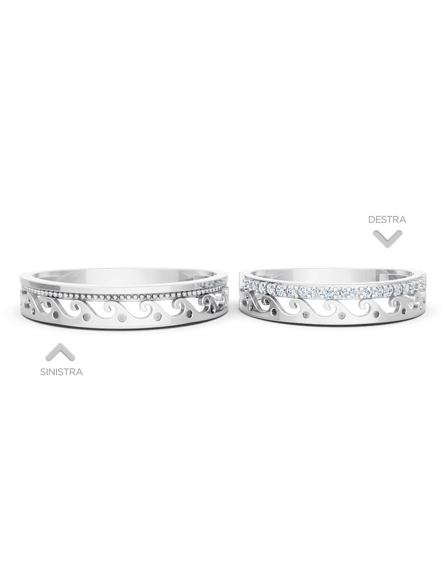 Argolla de matrimonio - unión perfecta - UNITI206