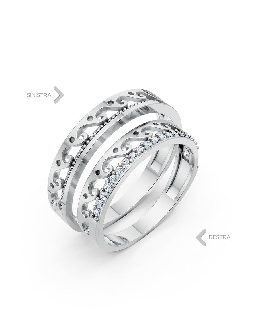 Argolla de matrimonio - unión perfecta - UNITI206