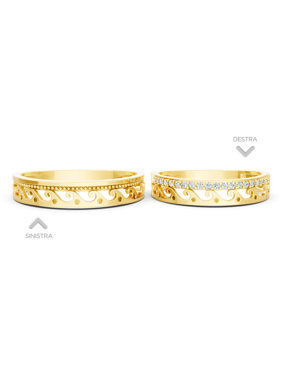 Argolla de matrimonio - unión perfecta - UNITI206