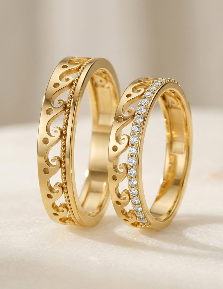 Argolla de matrimonio - unión perfecta - UNITI206