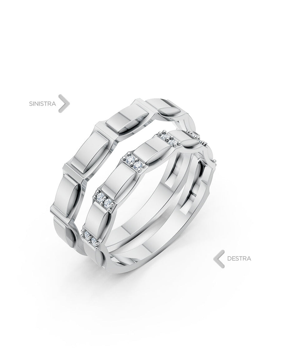 Argolla de matrimonio - unión perfecta - UNITI208