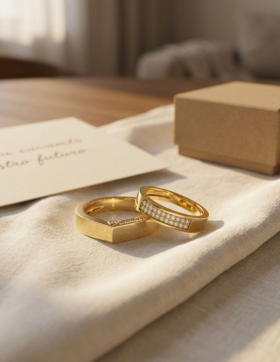 Argolla de matrimonio - unión perfecta - UNITI209