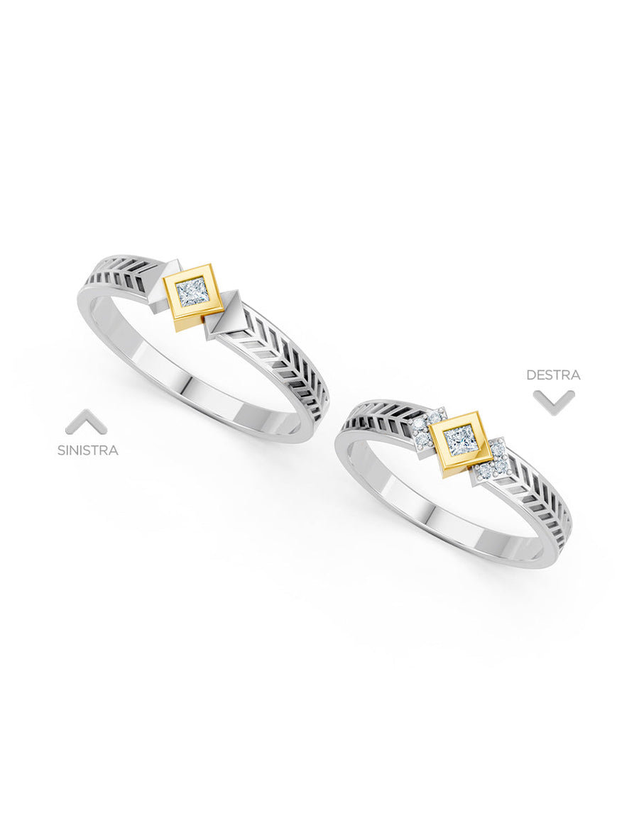 Argolla de matrimonio - unión perfecta - UNITI21
