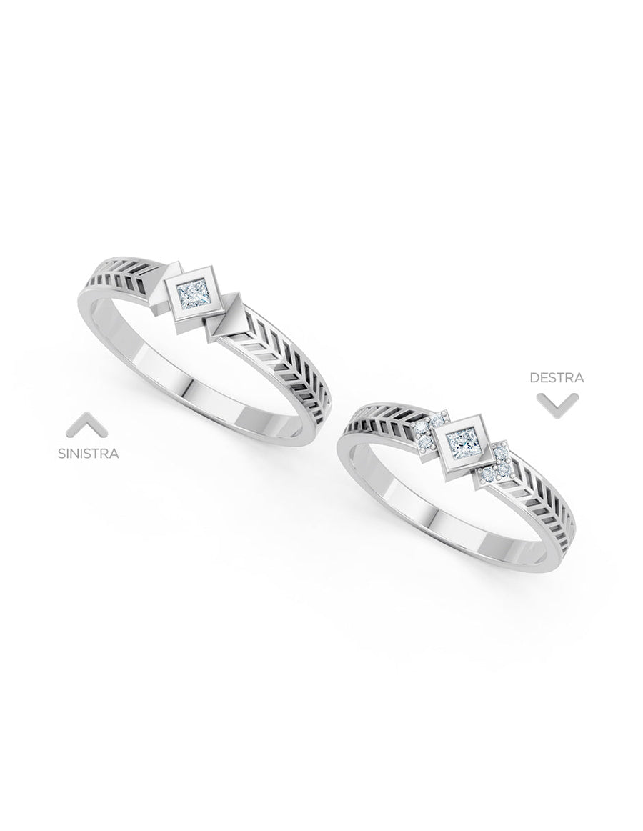 Argolla de matrimonio - unión perfecta - UNITI21