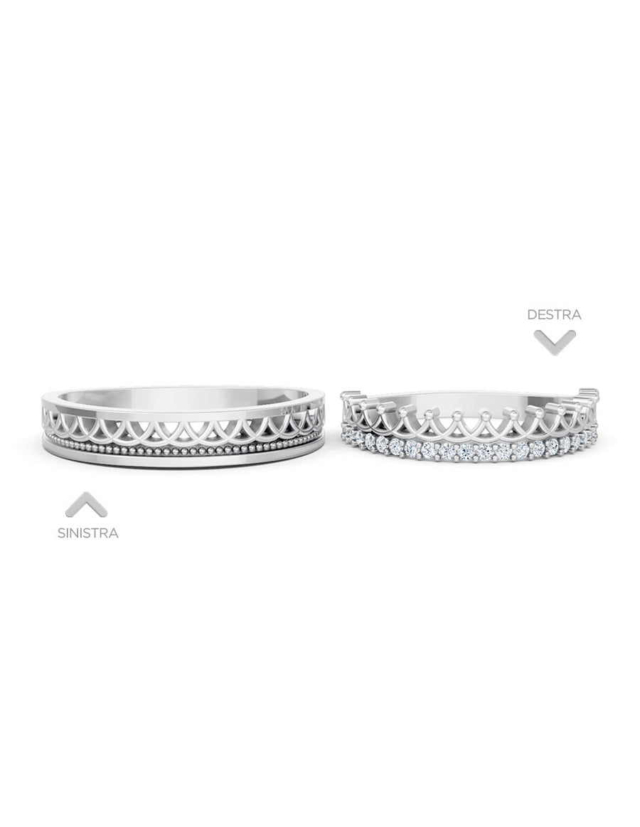 Argolla de matrimonio - unión perfecta - UNITI211