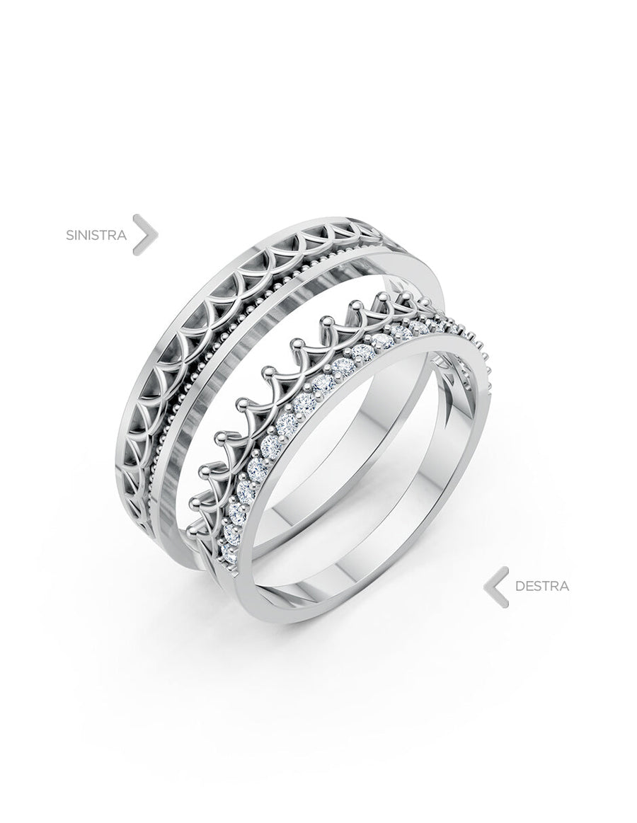 Argolla de matrimonio - unión perfecta - UNITI211