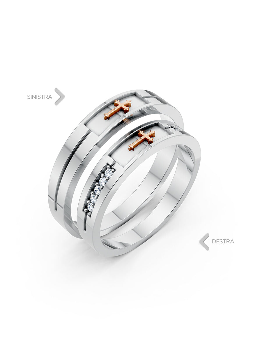Argolla de matrimonio - unión perfecta - UNITI212