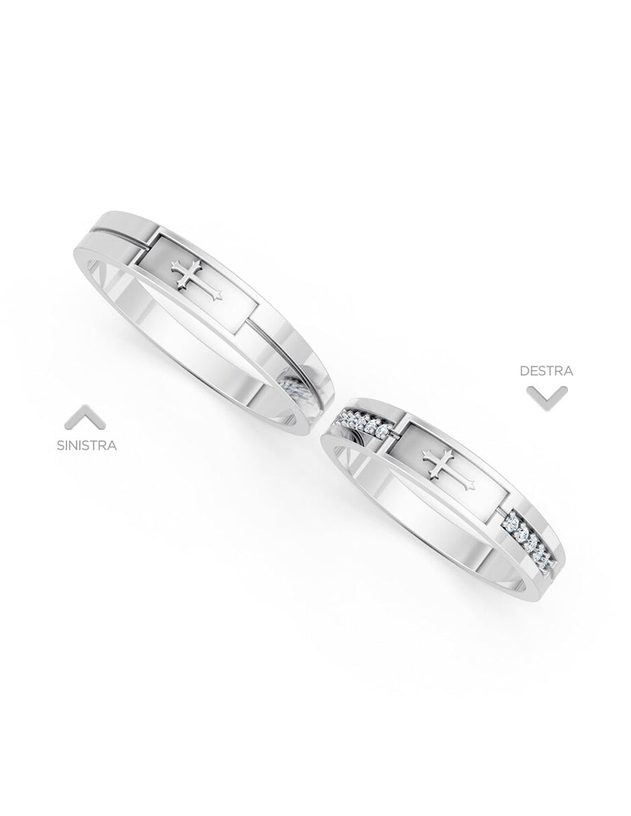 Argolla de matrimonio - unión perfecta - UNITI212